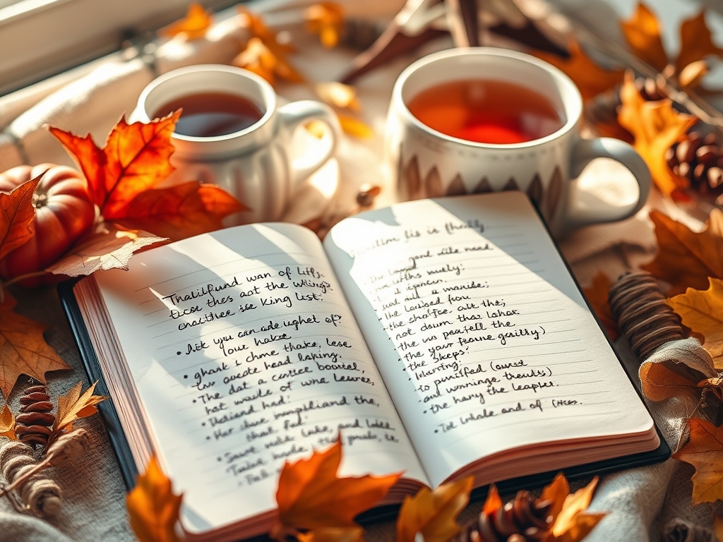 The Author’s Gratitude List (That Has Nothing to Do With Pumpkin&nbsp;Pie)
